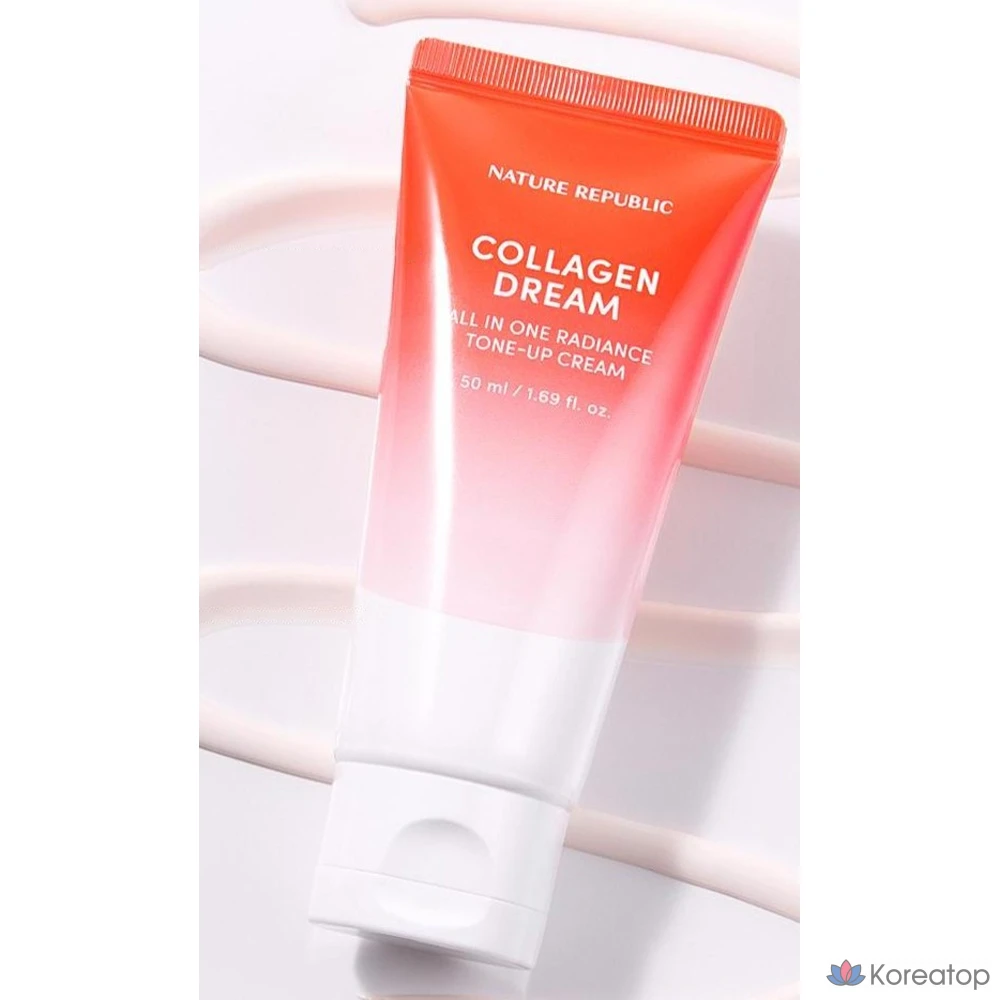 Крем Nature Republic Collagen Dream All-in-one Radiance Tone-up, 50 мл, 1 шт.