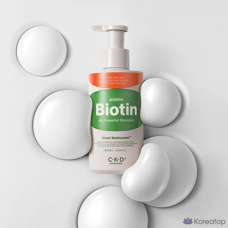 Шампунь CKD Amino Biotin All Powerful Shampoo, 750 мл, 1 шт., фото 3