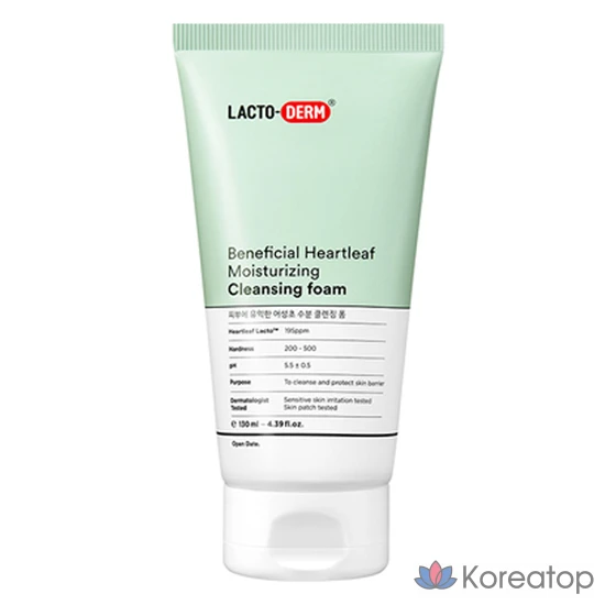 Очищающая пенка Lactoderm Skin-Friendly Lactobacillus Houttuynia Cordata Moisture Cleansing Foam, 130 мл, 1 шт.