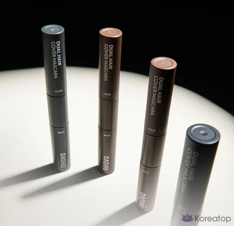 Тушь для ресниц и бровей DASHU Daily Dual Hair Cover Mascara, оттенок 02 Natural Brown, 10 г, 1 шт., фото 8
