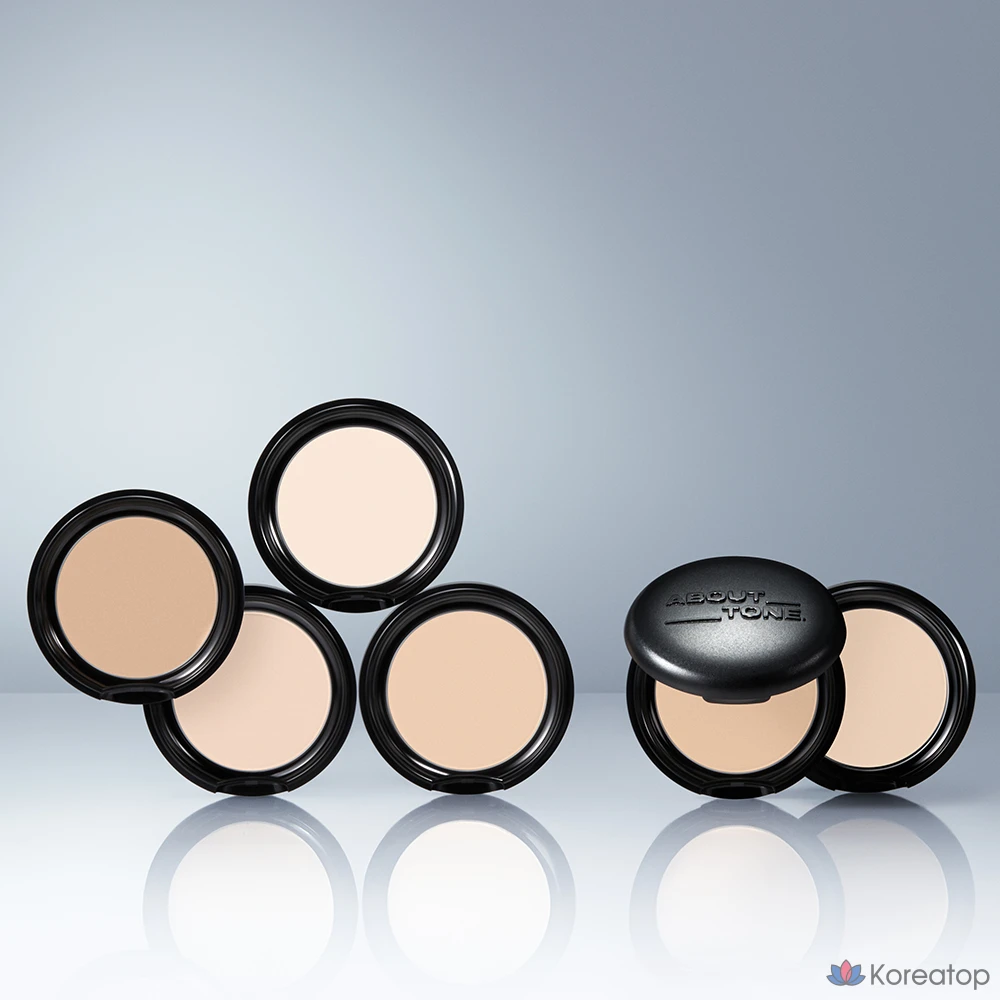 Пудра-компакт ABOUT TONE Blur Powder Pact, оттенок 1.5 Cool Fair, 9 г, 1 шт.