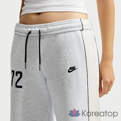 Брюки женские Nike Studio Fleece Medium Weight Mid-Rise Wide-Leg Pants, фото 6