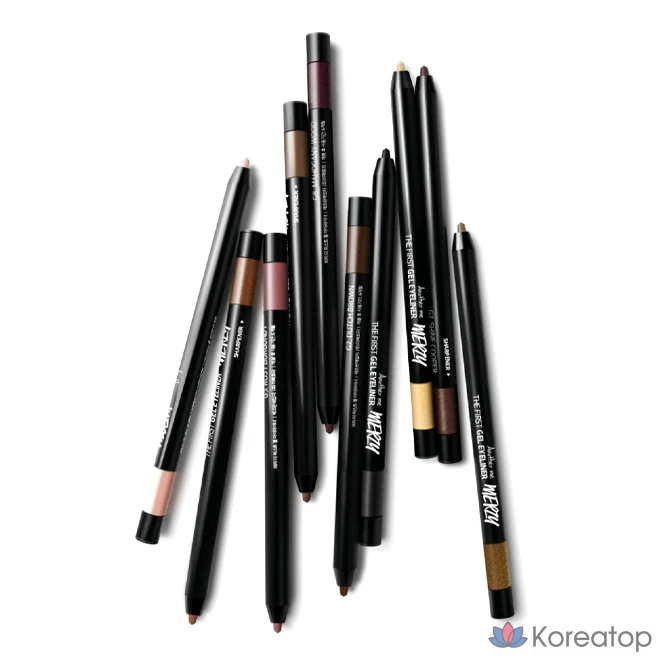 Подводка для глаз MERZY The First Mupal Gel Eyeliner, оттенок G6 Soft Brown, 0.5 г, 1 шт., фото 7
