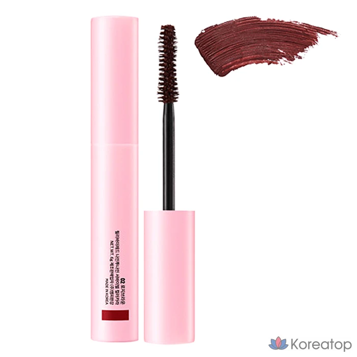 Тушь для ресниц Lilybyred 9to9 Survival Color Mascara, оттенок 02 Rosy Brown, 6 г, 1 шт.