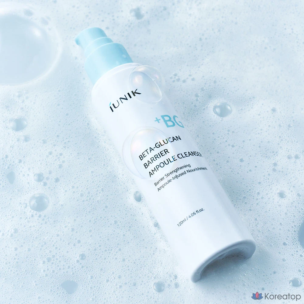 Ампульная сыворотка iUNIK Beta-Glucan Barrier Ampoule Cleanser, 120 мл, 1 шт.