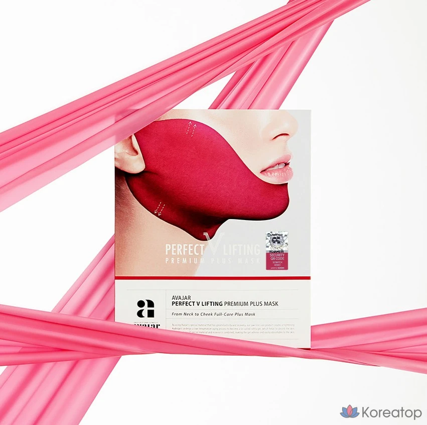 Тканевая маска для лица LOLO SKINNY Perfect V Lifting Premium Plus Mask, 20 шт., фото 2