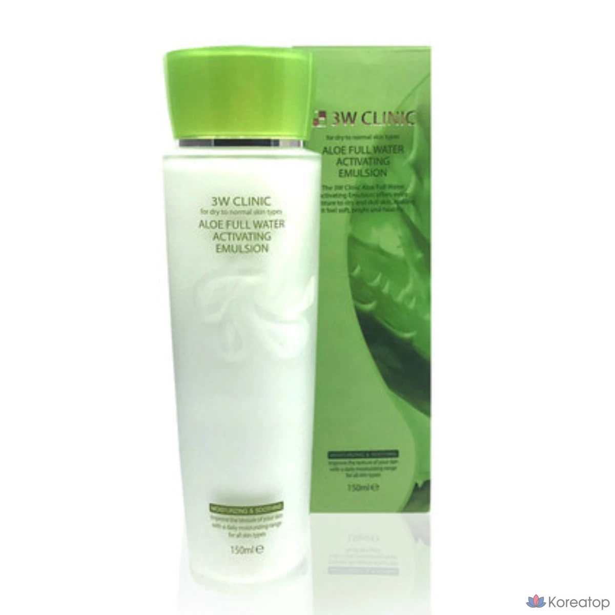 Эмульсия 3W Clinic Aloe Full Water Activating Emulsion, 150 мл, 1 шт.