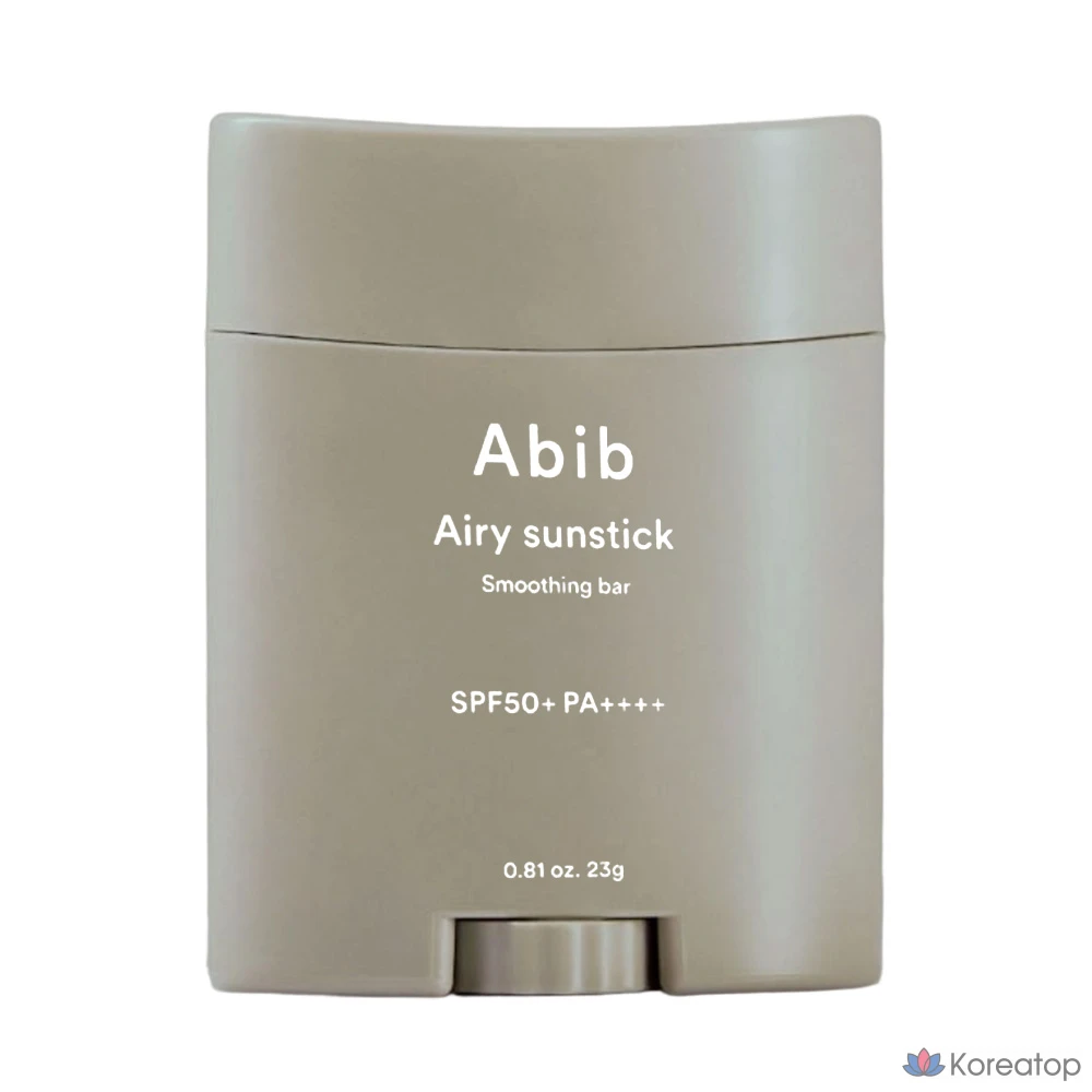 Солнцезащитный стик Abib Airy Sunstick Smoothing Bar SPF50+ PA++++, 23 г, 1 шт.