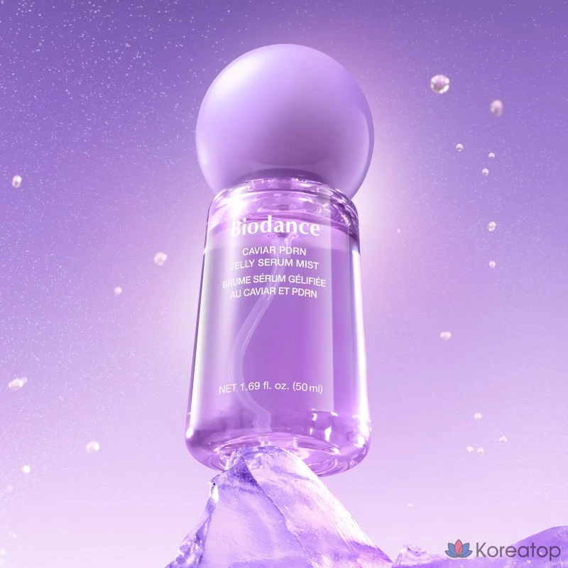 Спрей-сыворотка Biodance Caviar PDRN Jelly Serum Mist, 50 мл, 1 шт.