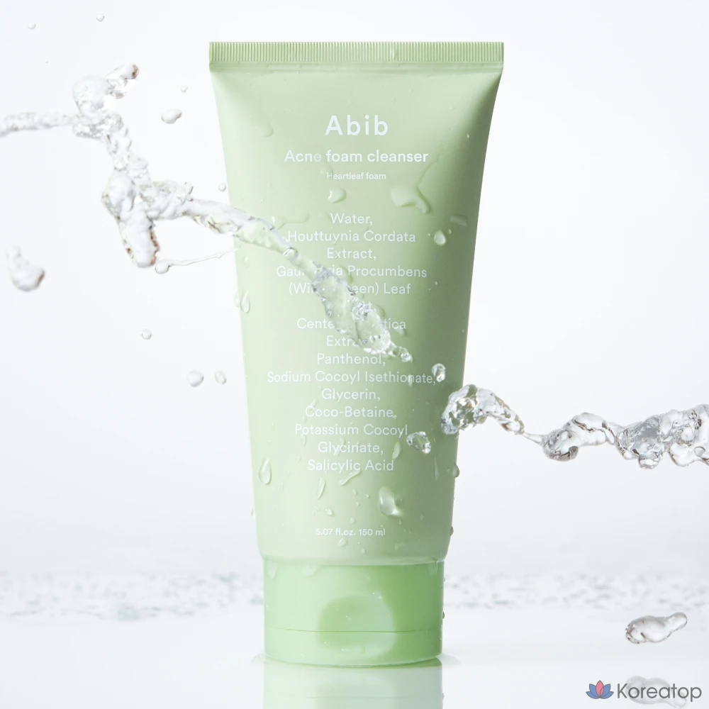 Пенка для умывания Abib Acne Foam Cleanser Heartleaf, 150 мл, 1 шт.