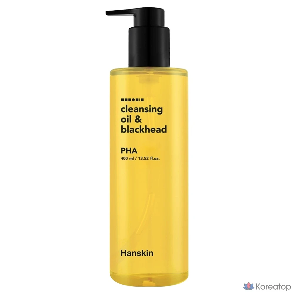 Гидрофильное масло HANSKIN Blackhead Cleansing Oil PHA, 400 мл, 1 шт.