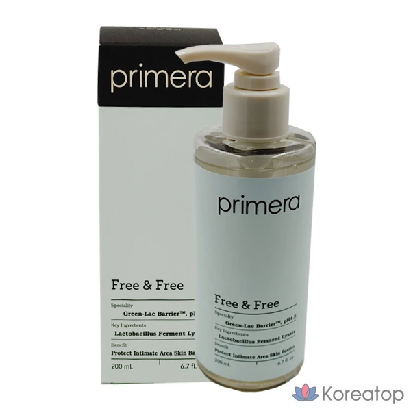 Гель для интимной гигиены PRIMERA Pure &amp; Pure, 200 мл, 1 шт.