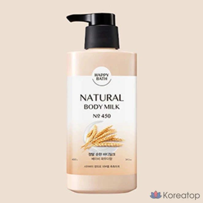 Молочко для тела Happy Bath Really Mild Body Milk Baby Powder Scent, 400 г, 1 шт.