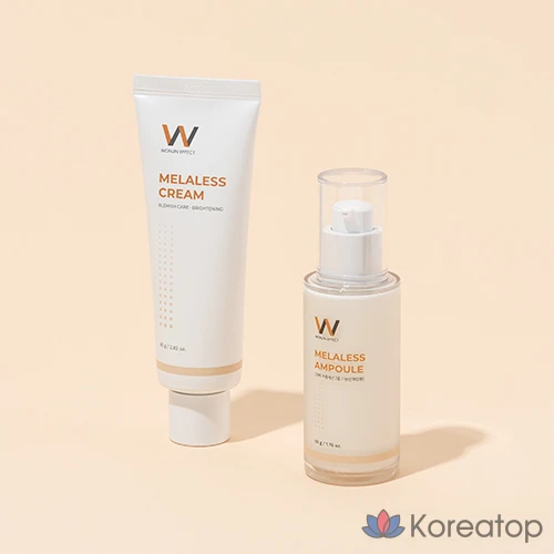 Набор для ухода Wonjen Melarice Ampoule + Melarice Cream 2-piece Set, 1 шт.
