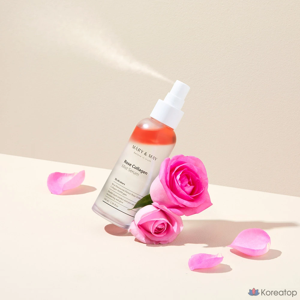 Сыворотка-мист Mary&May Rose Collagen Mist Serum, 100 мл, 1 шт.