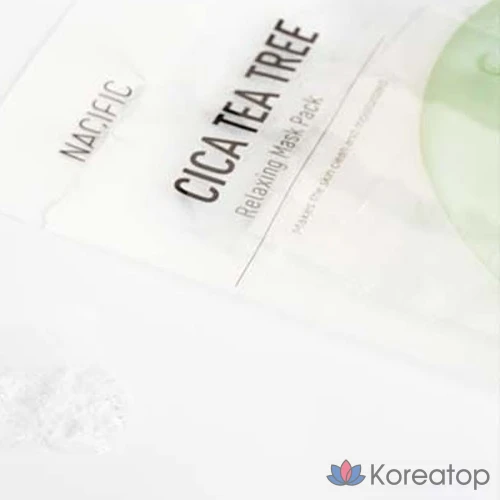 Тканевая маска для лица NACIFIC Cica Tea Tree Relaxing Mask, 30 г, 5 шт.