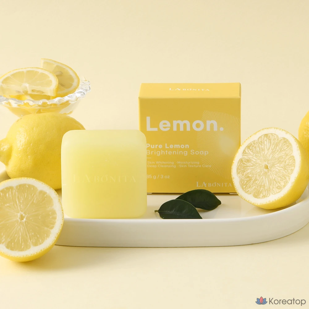 Мыло для умывания Labonita Pure Lemon Brightening Soap, 85 г, 1 шт.