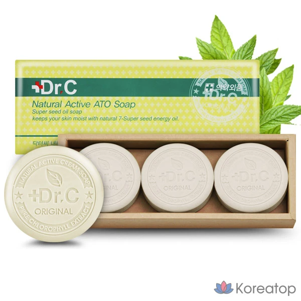 Мыло для умывания Dr. Ato Atosoap Moisturizing Soap, 100 г, 1 шт.