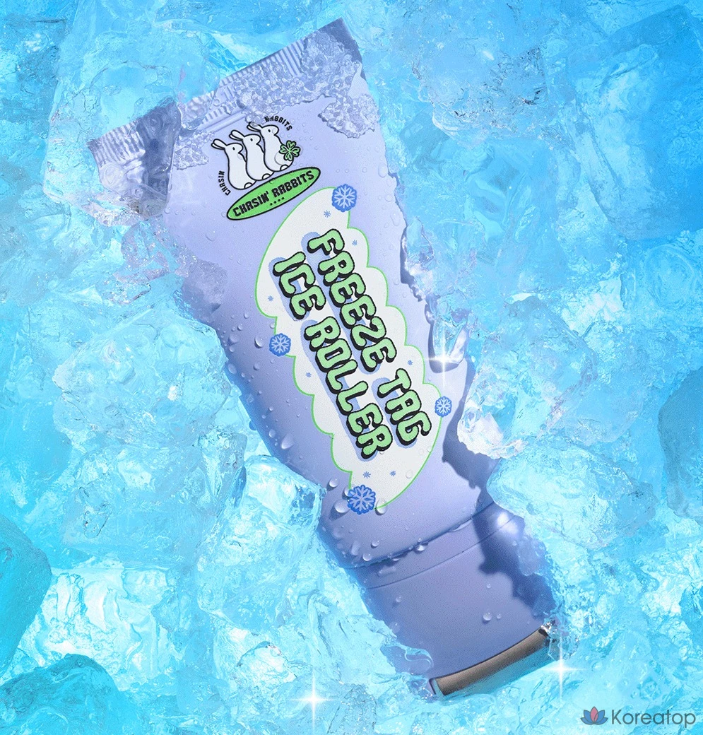Роликовый массажёр для лица Chasin Rabbits Freeze Tag Ice Roller, 50 мл, 1 шт.