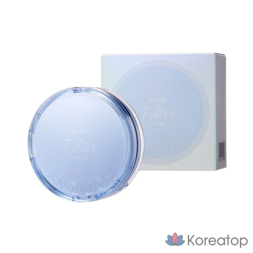Кушон Enough Glow Filter Cushion SPF28 PA+++, оттенок 13 Light Beige, 1 шт.