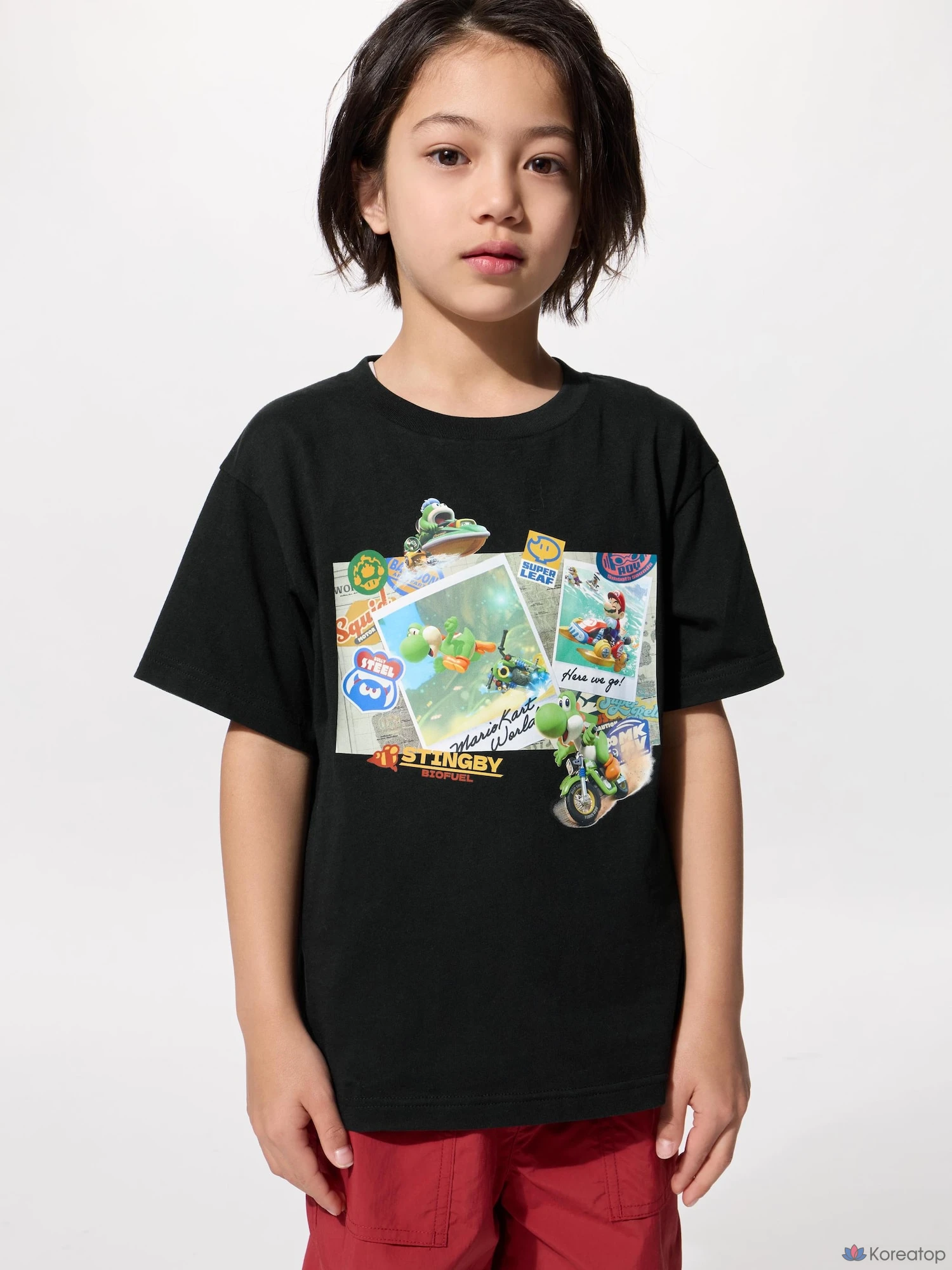 Футболка детская Uniqlo Mario Kart World UT Graphic T