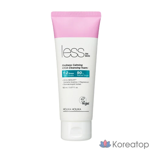 Очищающая пенка Holika Holika Lazy & Easy Redness Calming Cica Cleansing Foam, 150 мл, 1 шт.