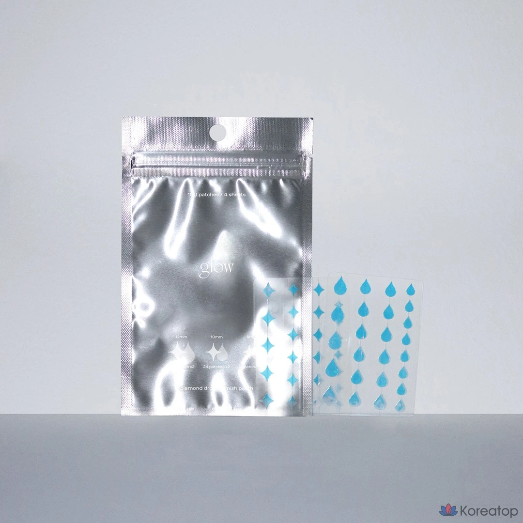 Патчи для лица Glow Diamond Drop Blemish Patch, 100 шт.