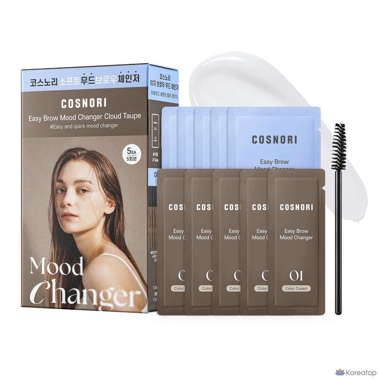 Краска для бровей Cosnori Easy Brow Mood Changer, оттенок Cloud Taupe, 1 шт.