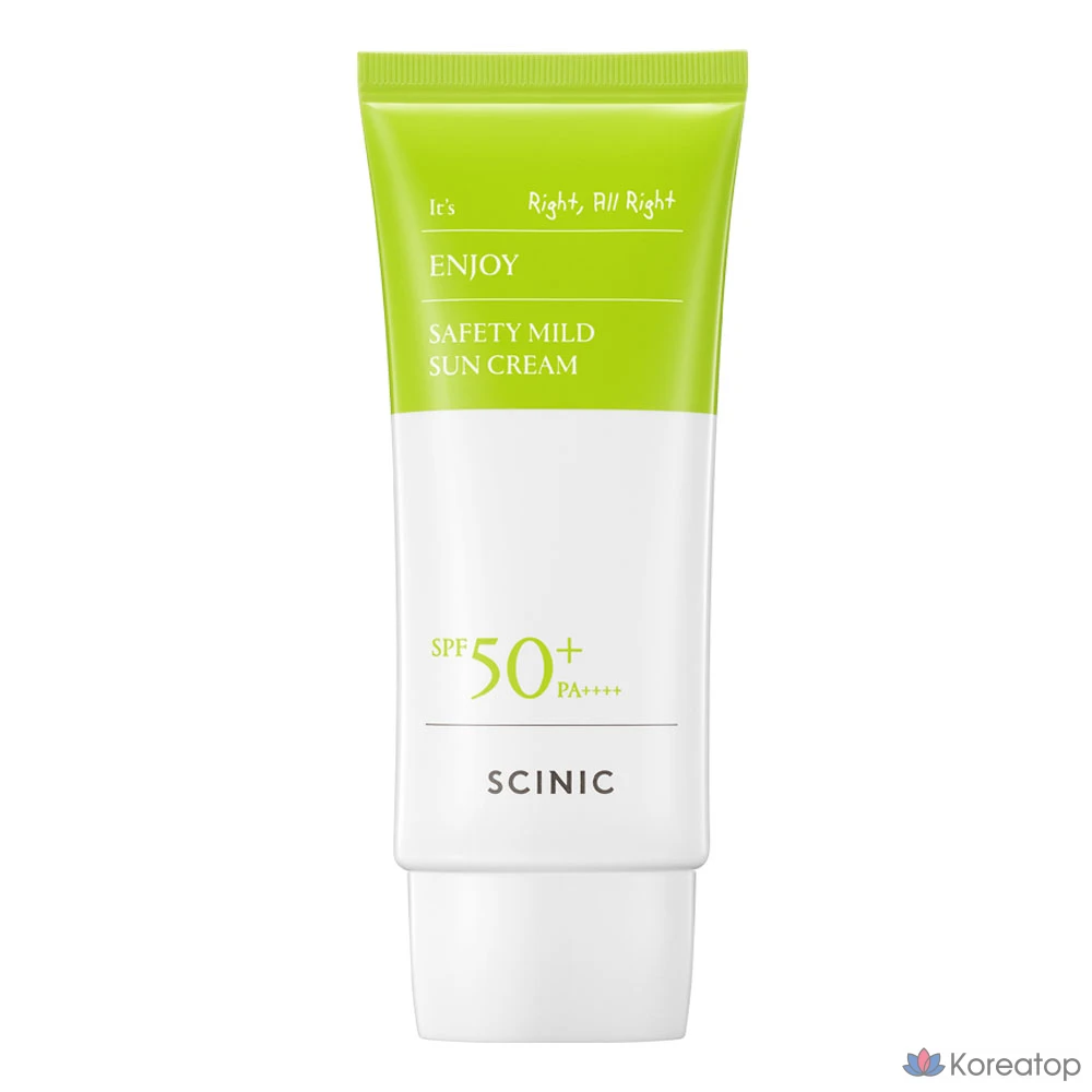 Солнцезащитный крем Scinic Enjoy Safety Mild Sun Cream, 50 мл, 1 шт.