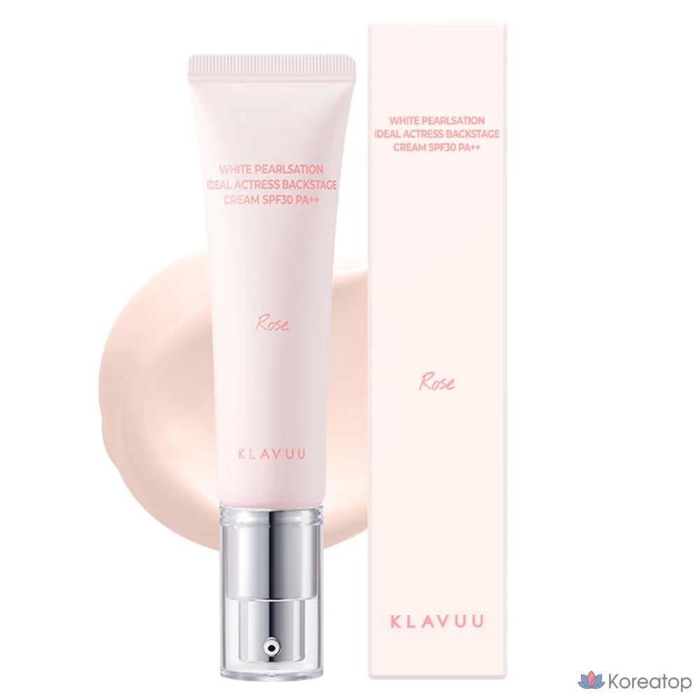 Крем Klavuu White Pearlsation Ideal Actress Backstage Cream, оттенок 01 Original (Rose), 50 мл, 1 шт.