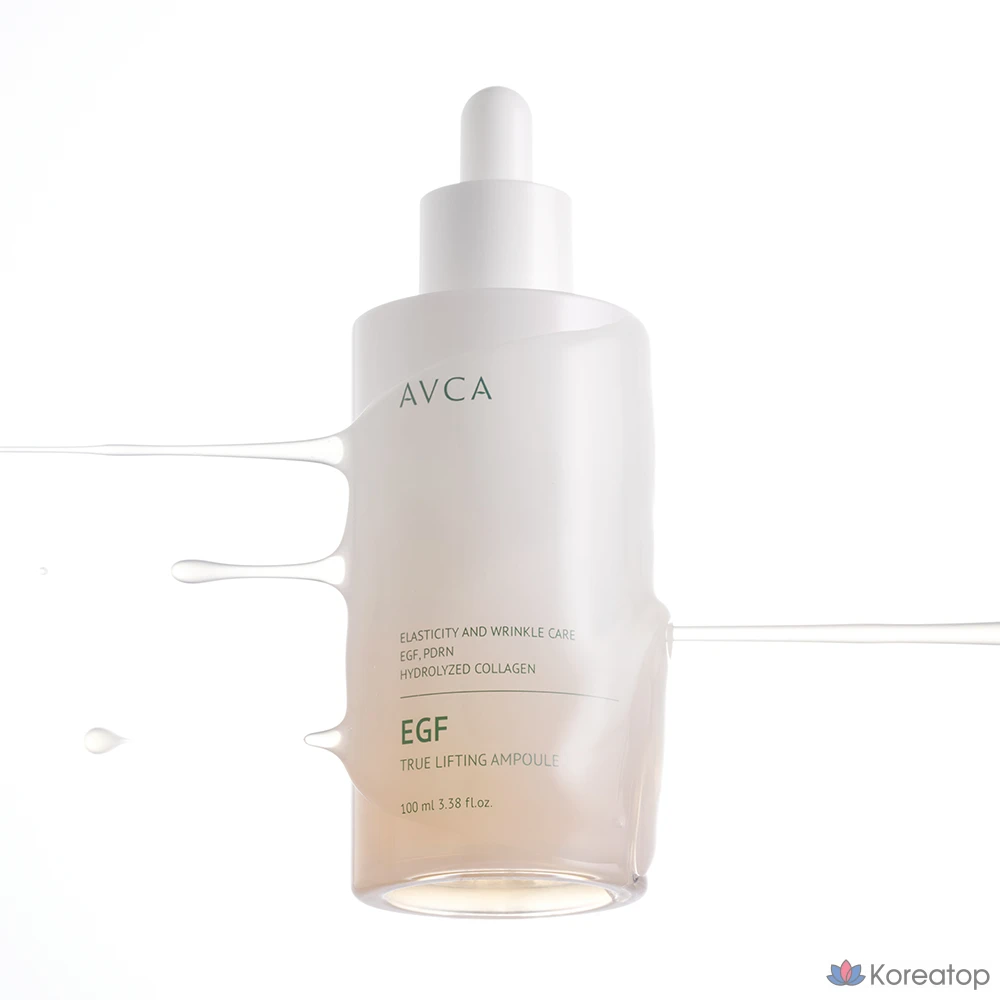 Ампульная сыворотка AVCA True Lifting EGF Elasticity Ampoule, 100 мл, 1 шт.