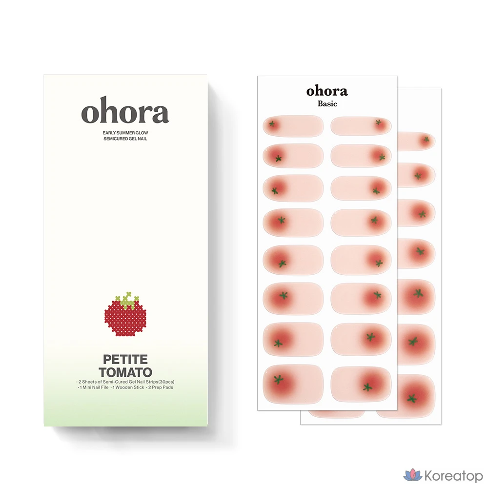 Гель-лак для ногтей Ohora N Petite Tomato, 1 шт.