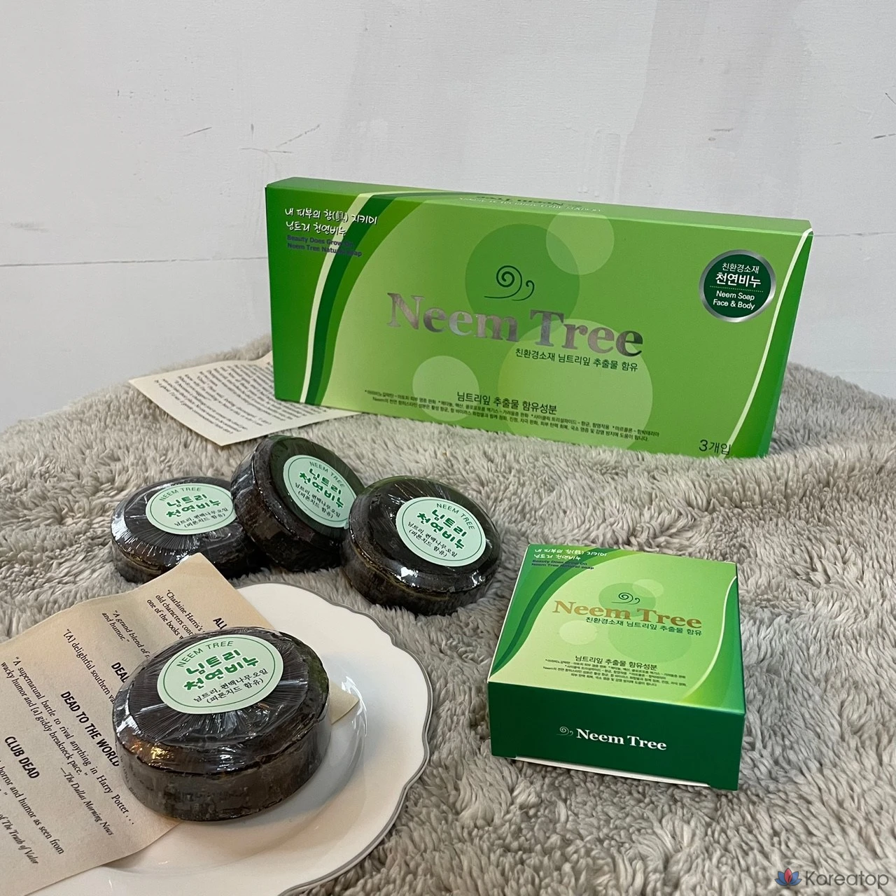 Мыло TOUN28 Nimna Tree & Hinoki Cypress Atopic Soap, 90 г, 1 шт.