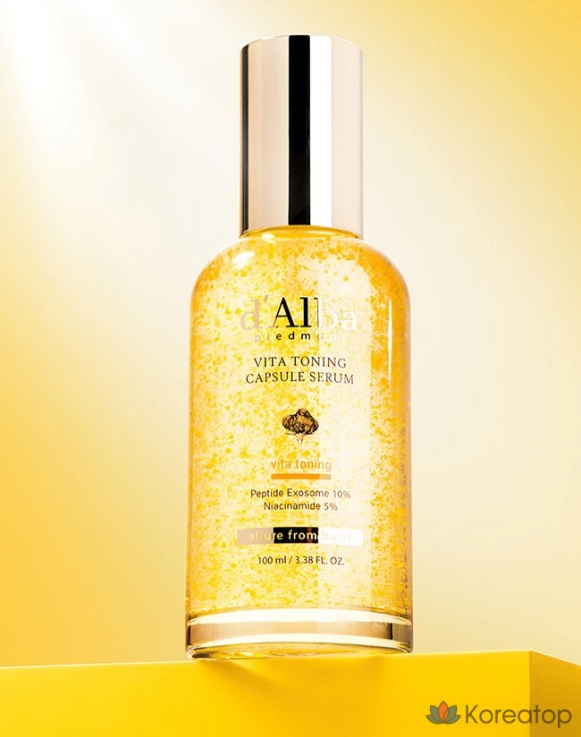 Сыворотка d'Alba Niacinamide 5% Vita Toning Capsule Serum, 100 мл, 1 шт.