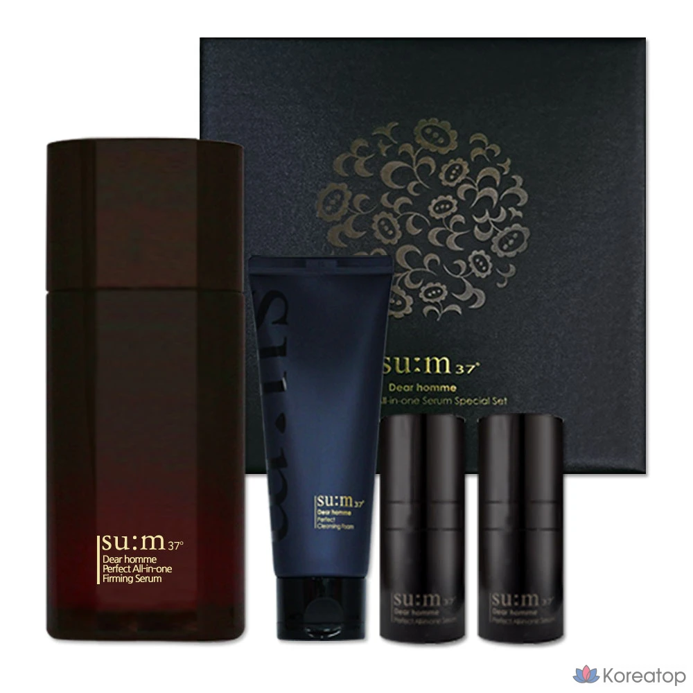 Сыворотка SU:M37 Dear Homme Perfect All-in-One Firming Serum, набор, 1 шт.