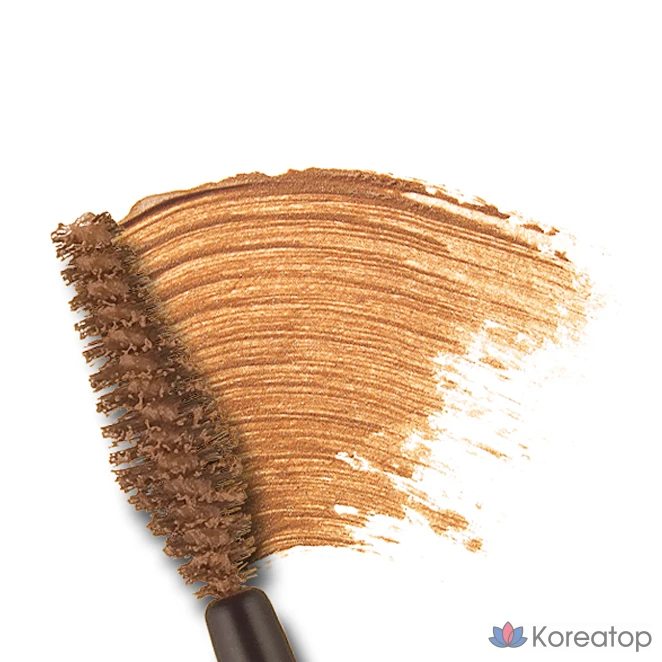 Тушь для бровей Etude House True My Brow Cara, оттенок 4 Natural Brown, 9 мл, 1 шт.