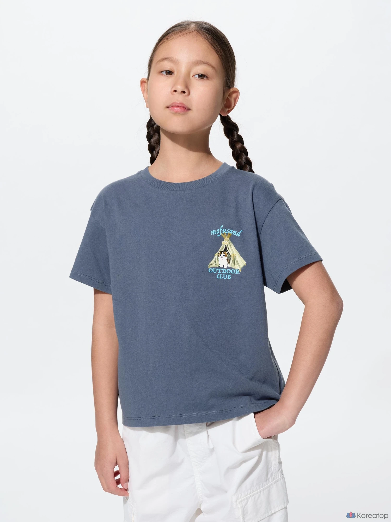 Футболка для девочек Uniqlo mofusand UT Graphic T
