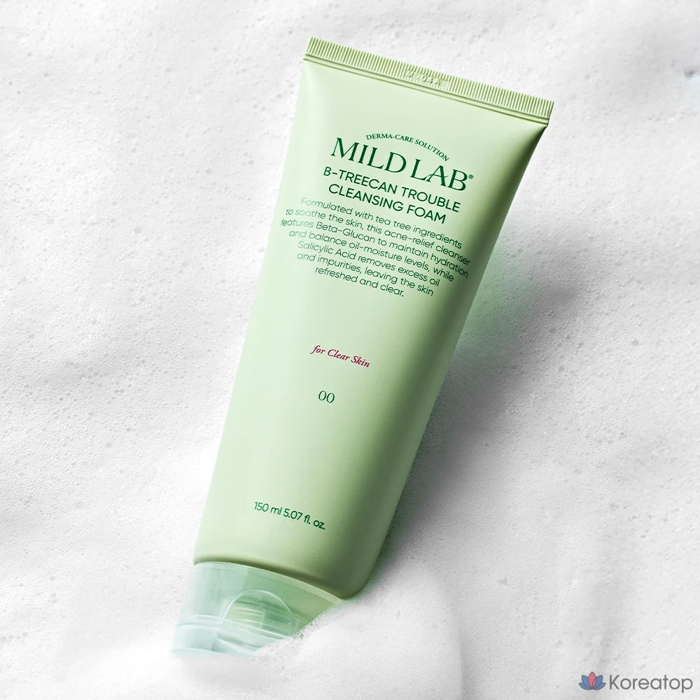 Очищающая пенка Mild Lab Betatrican Trouble Cleansing Foam, 150 мл, 1 шт.