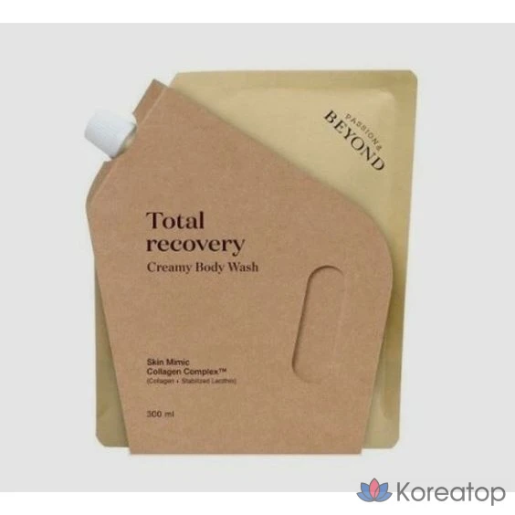 Гель для душа BEYOND Total Recovery Creamy Body Wash Refill, фруктово-цветочный аромат, 300 мл, 1 шт.