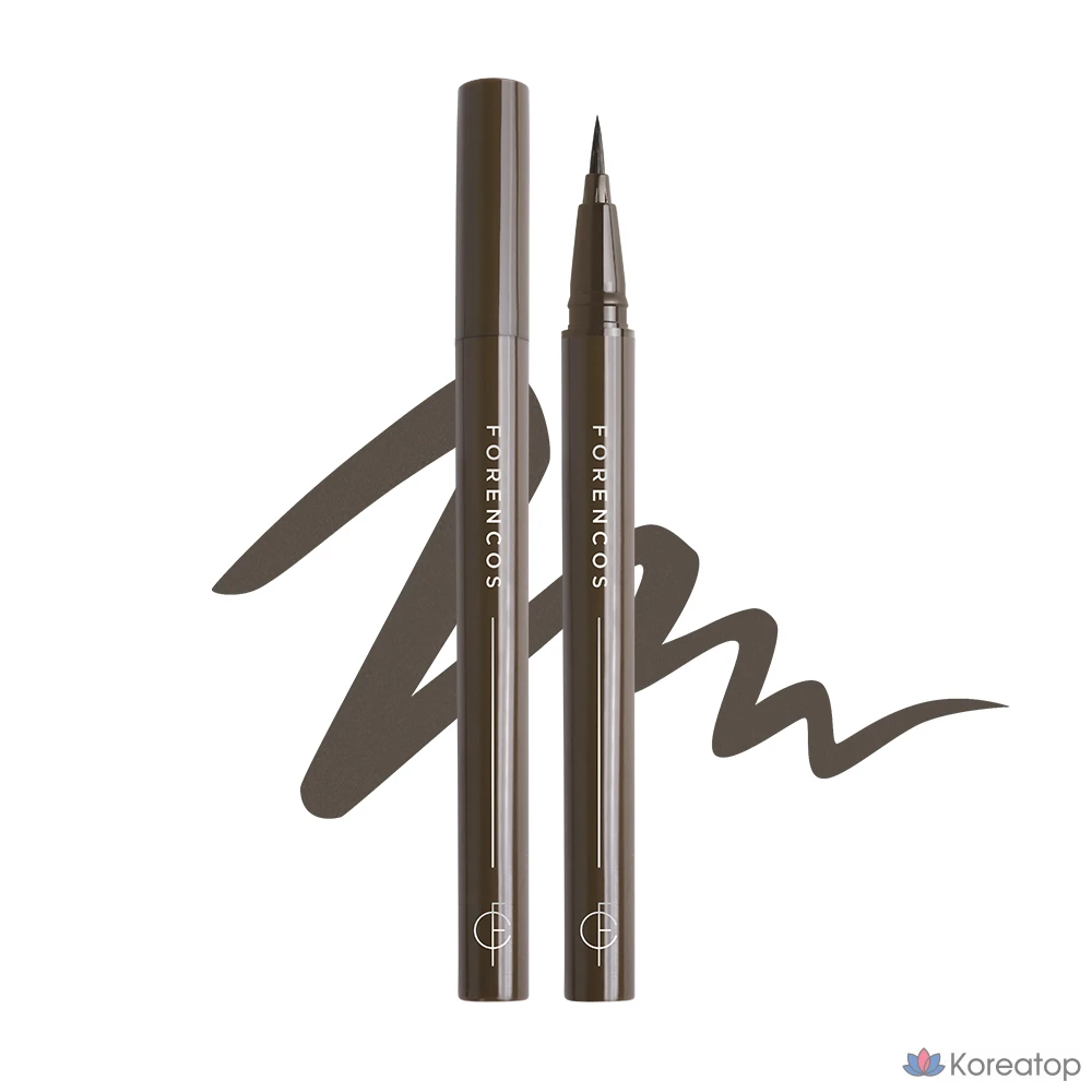 Айлайнер Forencos Tattoo Allproof Eyeliner, оттенок 03 Ash Brown, 0.6 г, 1 шт.