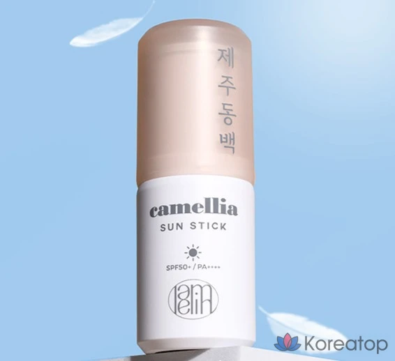 Солнцезащитный стик Lamelin Camellia Sun Stick SPF 50+ PA++++, 14 г, 1 шт.