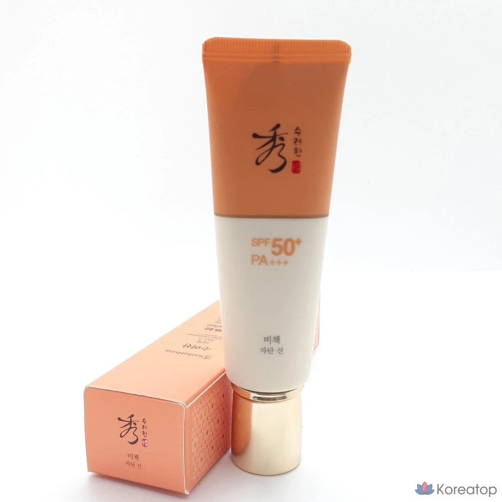 Солнцезащитный крем Sooryehan Bicheokjadan Sun Cream SPF50+ PA+++, 50 мл, 1 шт.