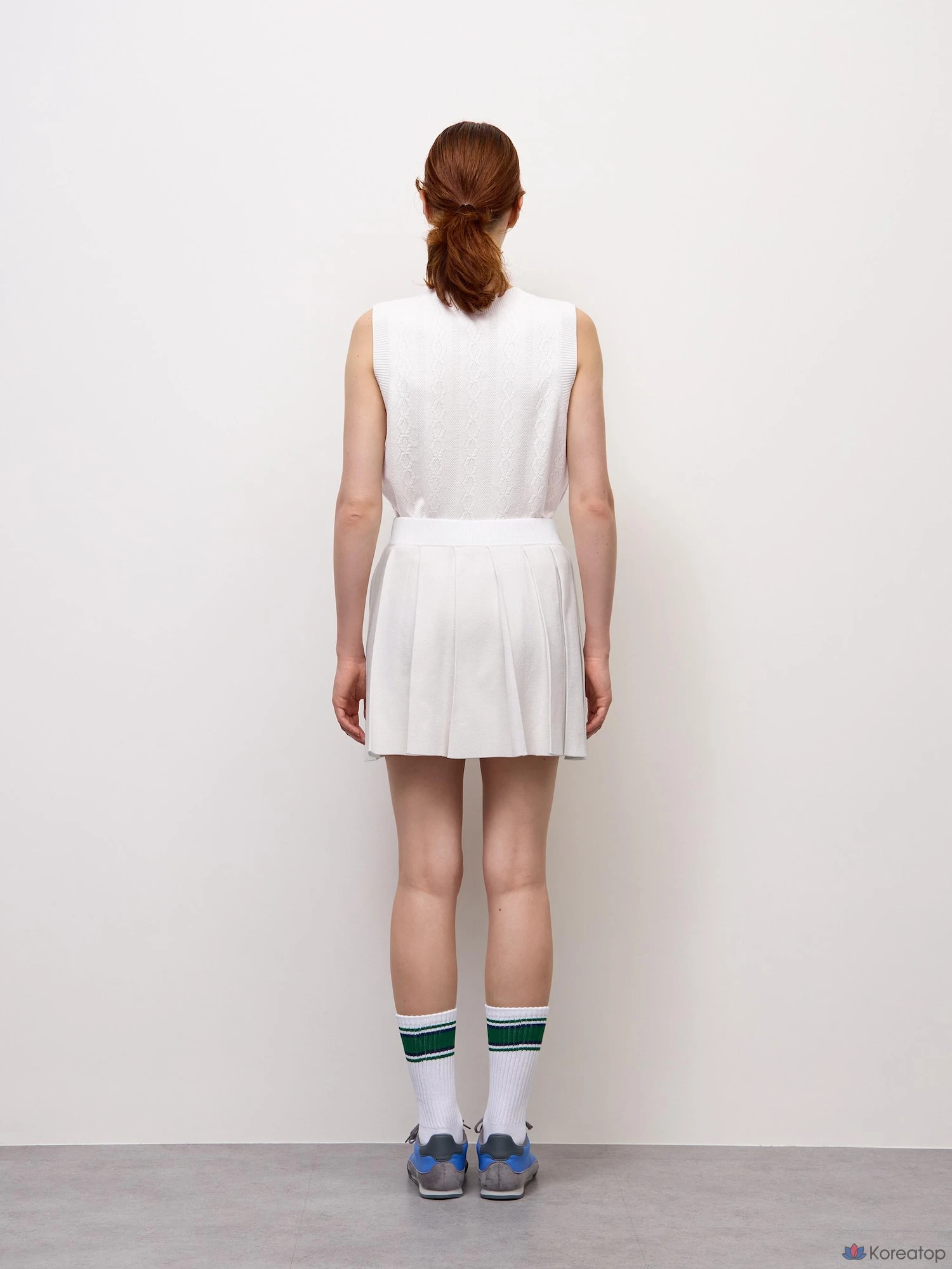 Мини-юбка Uniqlo Knit Pleated