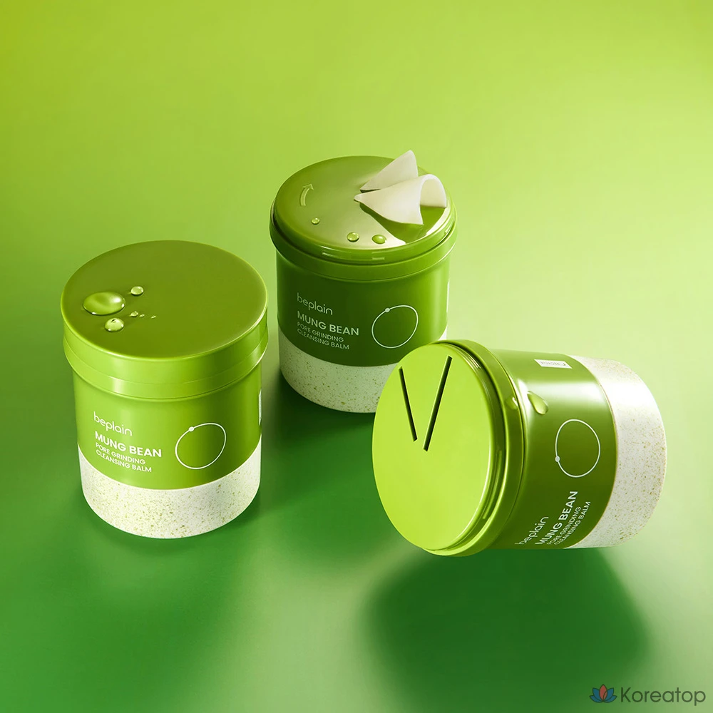 Очищающий бальзам Beplain Mung Bean Pore Grinding Cleansing Balm, 100 мл, 1 шт.