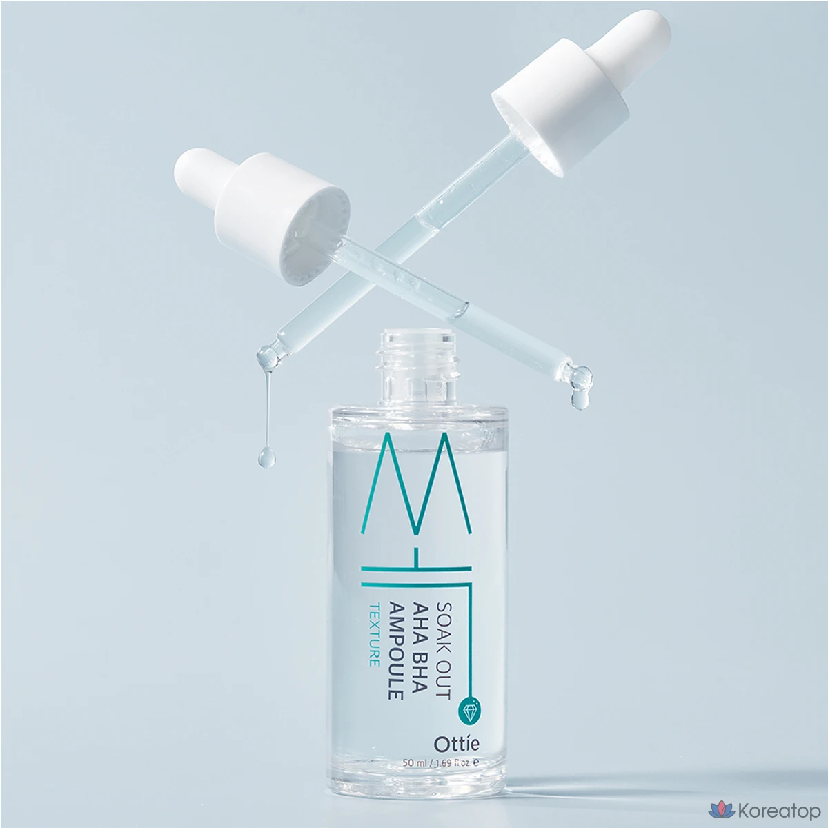 Ампульная сыворотка Ottie Sock Out AHA BHA Ampoule, 50 мл, 1 шт.