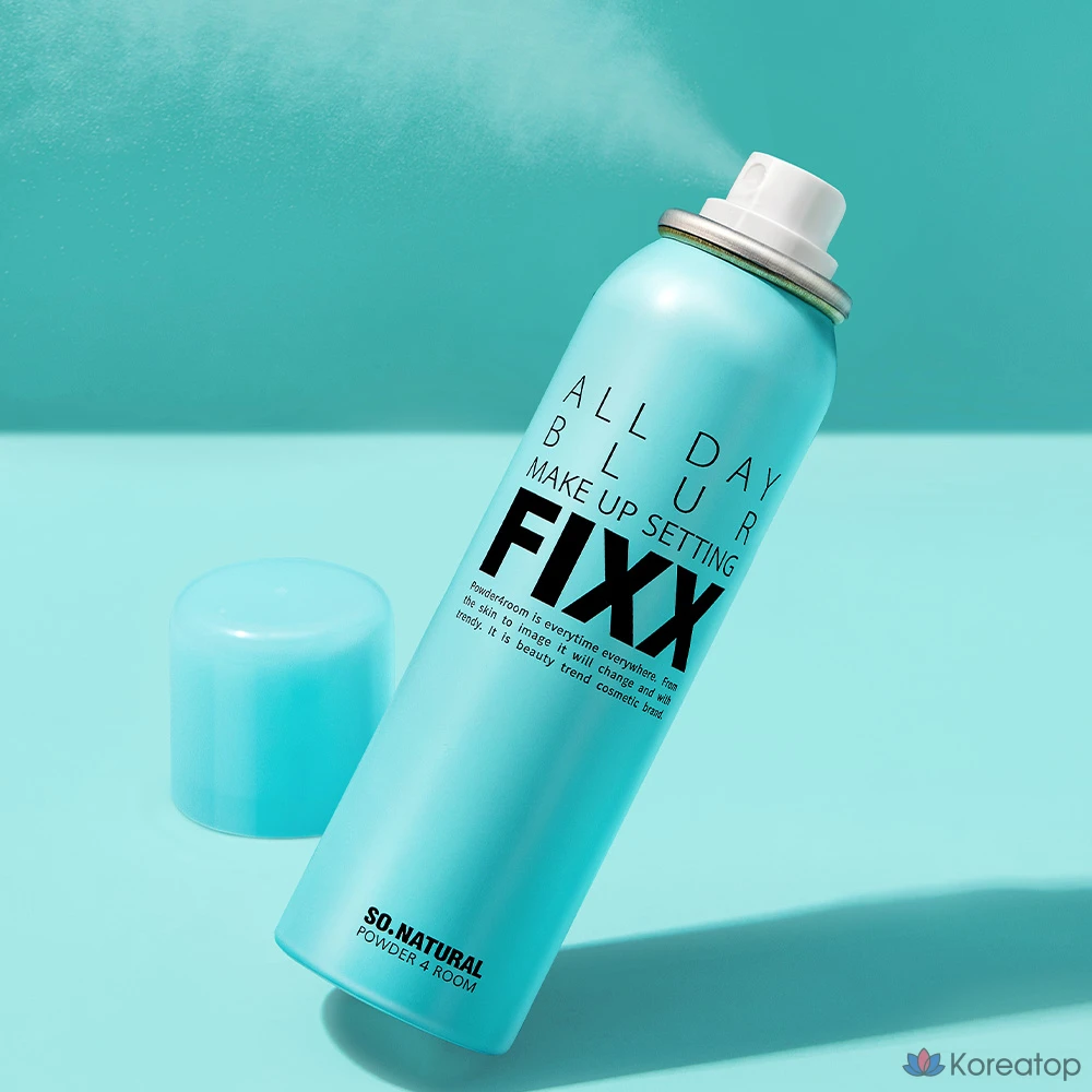 Фиксирующая пудра So Natural All Day Blur Makeup Setting Fixer, 75 мл, 1 шт.