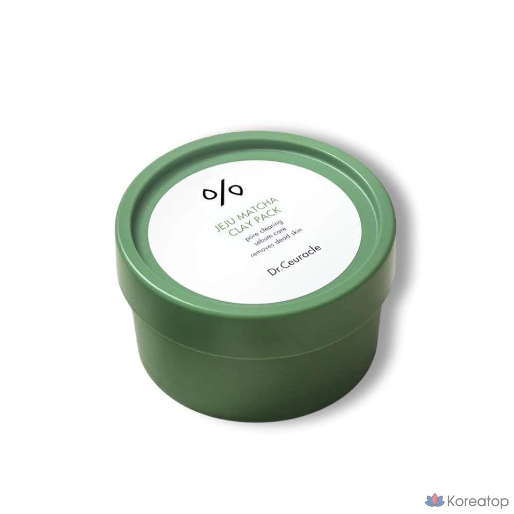 Глиняная маска Dr. Ceuracle Jeju Matcha Clay Pack, 115 г, 1 шт.