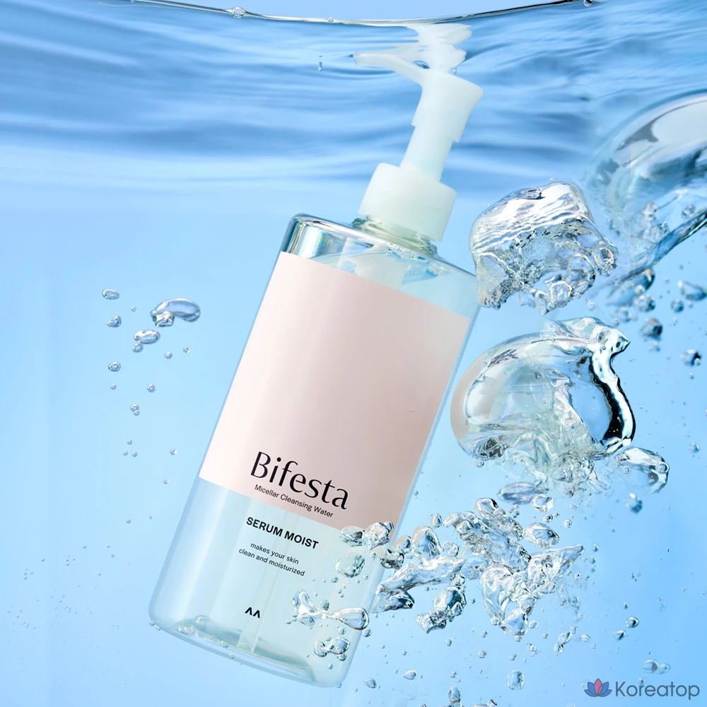 Гидрофильное масло Bifesta Micellar Cleansing Water Serum Moist, 400 мл, 1 шт.