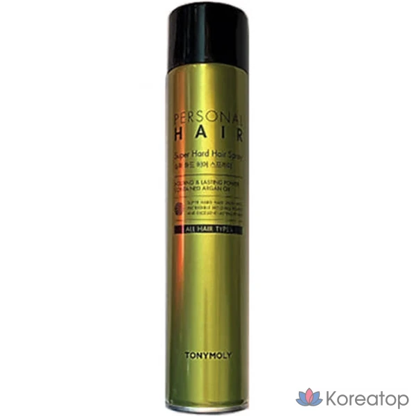Лак для волос Tony Moly Personal Hard Hair Spray, 300 мл, 1 шт.