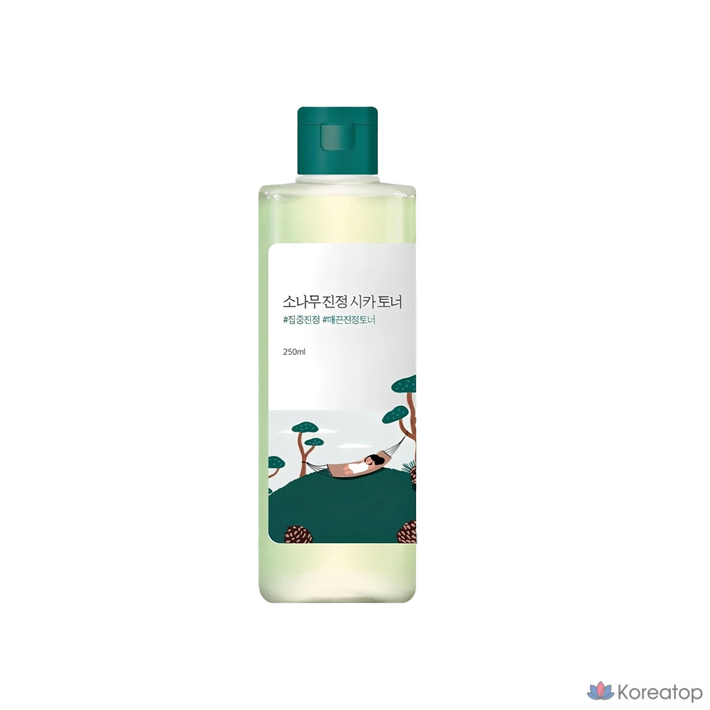 Тонер Round Lab Pine Tree Calming Cica Toner, 250 мл, 1 шт.